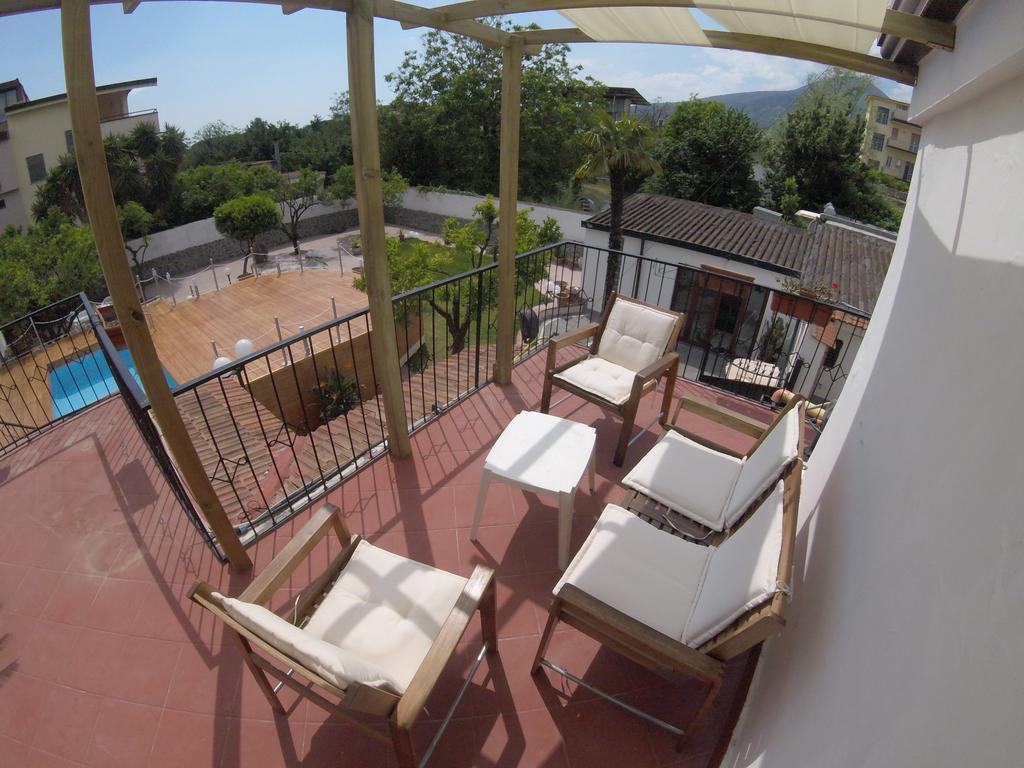Terrazza Sul Vesuvio Con Piscina Villa Terzigno Exteriör bild