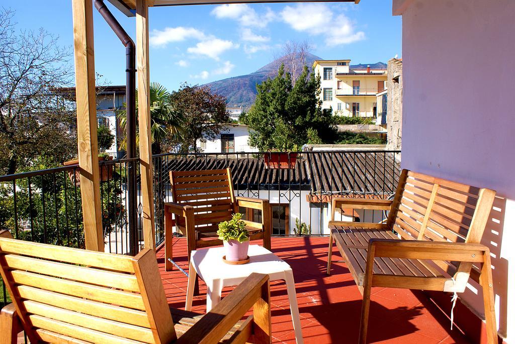 Terrazza Sul Vesuvio Con Piscina Villa Terzigno Exteriör bild